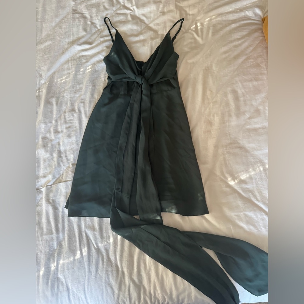 ASOS Green Mini Sundress - Picture 4 of 4